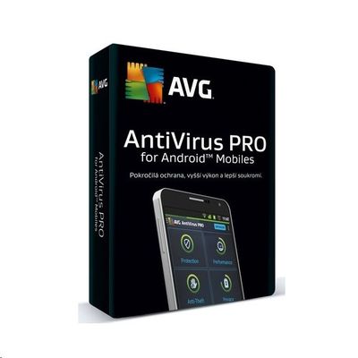 AVG Antivirus Pro pre Android 1 zariadenie, 1 rok