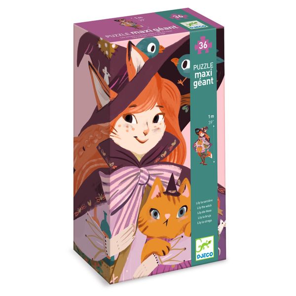 Obrovské puzzle Čarodejnica Lily 36 ks