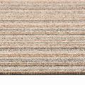 vidaXL Koberec 20 ks Pruhovaná béžová 50 x 50 cm 100% polypropylén