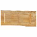 vidaXL Stolová doska 80x40x2,5 cm živý okraj masívny mangovník