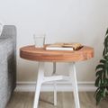 vidaXL Stolová doska Ø40x4 cm okrúhla masívny buk