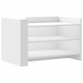 vidaXL Konferenčný stolík biely 80x50x50 cm kompozitné drevo