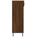 vidaXL Botník hnedý dub 60x35x105 cm kompozitné drevo