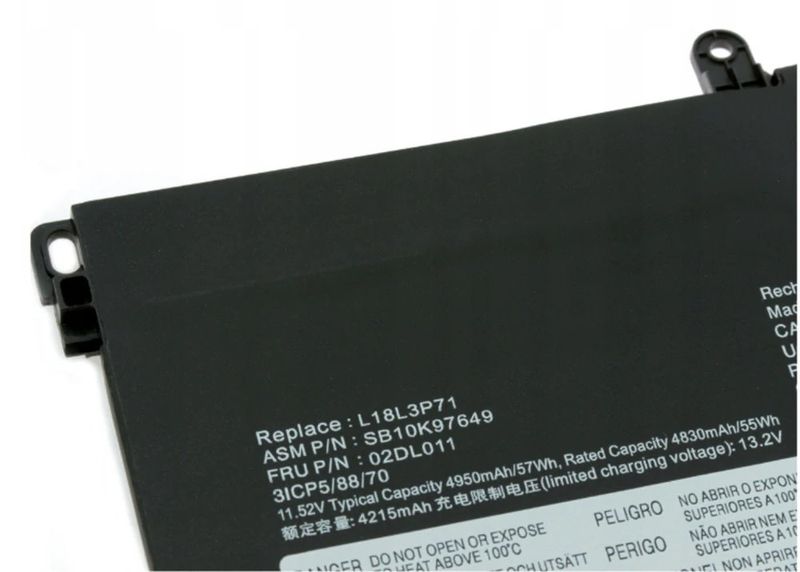 TRX Baterie Enestar L18L3P71 pro notebooky Lenovo ThinkPad P53S T590 - Li-Ion 11,52V 4950mAh 57Wh /neoriginální