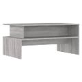 vidaXL Konferenčný stolík sivý dub sonoma 90x55x42,5 kompozitné drevo
