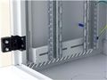 TRITON 19" jednodílný rozvaděč 12U/400mm, odnímatelné boční kryty, černý