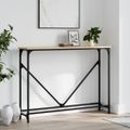 vidaXL Konzolový stolík dub sonoma 102x22,5x75 cm kompozitné drevo