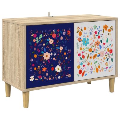 vidaXL TV skrinka MAINZ 69 x 33 x 50 cm Sonoma Kompozitné drevo