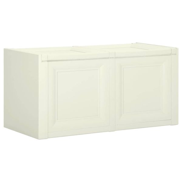 vidaXL Box na podložky, vanilkový 86x40x42 cm, 85 l