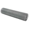 vidaXL Zvarený drôtený plot 1000 x 40 cm Strieborná
