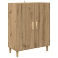 vidaXL Highboard Remeselný dub 69,5 x 34 x 180 cm