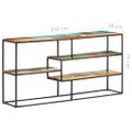vidaXL Komoda 150x30x75 cm masívne recyklované drevo