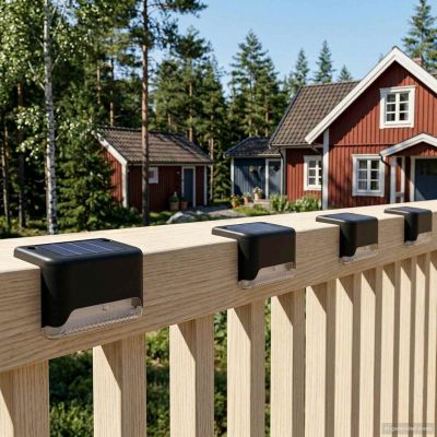 vidaXL Vonku umiestnené solárne svetlá s pozemným kolíkom 4 ks 4,5 cm