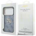 Puzdro Guess pre iPhone 17 Pro HC 4G PU W/ BIG 4G CLASSIC LOGO GD modré