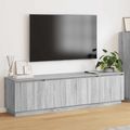 vidaXL TV skrinka 180 x 38 x 49 cm Sivý Sonoma Kompozitné drevo