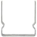 vidaXL Kotviace pätky 2 ks strieborné 14x6x15 cm pozinkovaná oceľ