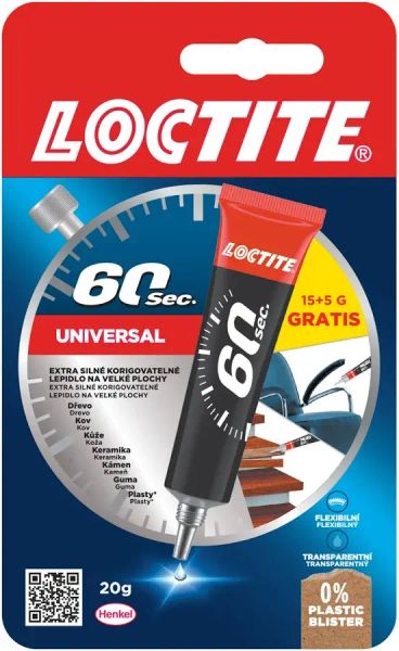 Loctite 60 SEC UNIVERSAL GLUE 20G