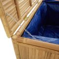vidaXL Záhradný úložný box 90x52x55 cm bambus