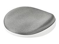 Ergonomic Desk Wrist Pad - Sliding Wrist Rest for Mouse - Silver Fabric - Office Wrist Support (ROLWRSTRST) - Opierka zápästia - kompatibilná s TAA