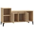vidaXL TV skrinka dub sonoma 100x35x55 cm spracované drevo