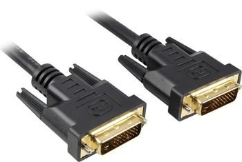 PremiumCord DVI-D prepojovací kábel, dual-link, DVI(24+1), MM, 5 m