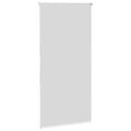 vidaXL Roleta Zatemnenie biela 80x150cm Šírka látky 75,7cm Polyester