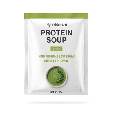 Proteínová hrachová polievka - GymBeam, 55 g