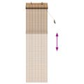 vidaXL Roleta Príroda 40 x 220 cm Bambus