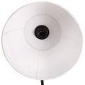vidaXL Podlahová lampa 25 W šmuhovaná červená 150 cm E27