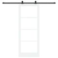 vidaXL Posuvné dvere ORKDAL Biela 83 x 211 cm