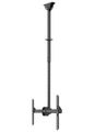 Neomounts CL35-440BL16L  Flat Screen Ceiling Mount (Height: 106-156 cm) Držák, VESA, stropní, pro LCD a TV, úhloprícka 37–70", nosnost 50kg, nastavení výšky 106–156cm, náklon 25°, otácení 360°, rotace