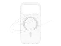 Delock - Ochranný kryt na mobilný telefón - kompatibilita s MagSafe - termoplastický polyuretán (TPU), polykarbonát (PC) - priehľadná, čisto biela, biela - pre Apple iPhone 17 Pro