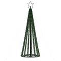 vidaXL LED vianočný stromček 275 LED modré 180 cm