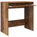vidaXL Stôl Staré drevo Kompozitné drevo 77,5 x 43 x 79 cm