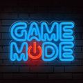 Forever Light Neon PLEXI LED GAME MODE modrá červená FPNE38