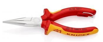 Knipex, 25 06 160 T, Polokruhové klešte s rezy (Klešte pre radiotechniku)