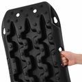 vidaXL Záchranná doska 2 ks Čierna 57,5x30,5x5,5 cm Reinforced Nylon