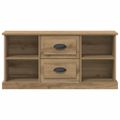 vidaXL TV skrinka 99,5 x 35,5 x 48 cm Remeselný dub Kompozitné drevo