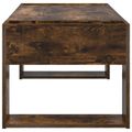 vidaXL Konferenčný stolík Dymová dub 110 x 50 x 41 cm Kompozitné drevo
