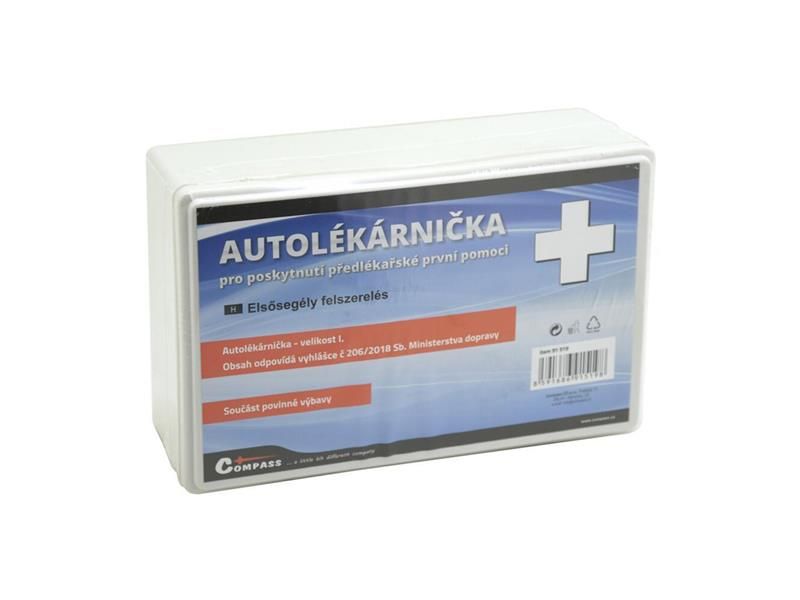 Lekárnička I. COMPASS 91519 v plastovom obale