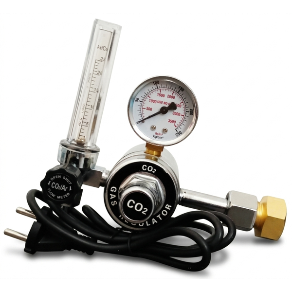 Redukčný ventil CO2 s elektrickým ohrevom 230V/150W G3
