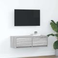 vidaXL TV skrinka sivý dub sonoma 80x31x25,5 cm spracované drevo