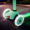 Detská trojkolesová kolobežka NILS Fun HLB1310 s LED fialová