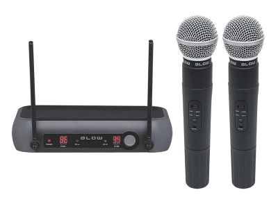 Sada bezdrôtových mikrofónov BLOW PRM 902
