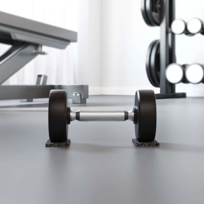 vidaXL Gumový granulačný valec Čierny 500 x 5 x 1 cm Guma
