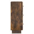 vidaXL Zásuvkový kabinet Dymový dub 33 x 34,5 x 90 cm Kompozitné drevo