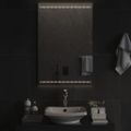 vidaXL LED kúpeľňové zrkadlo 60x90 cm