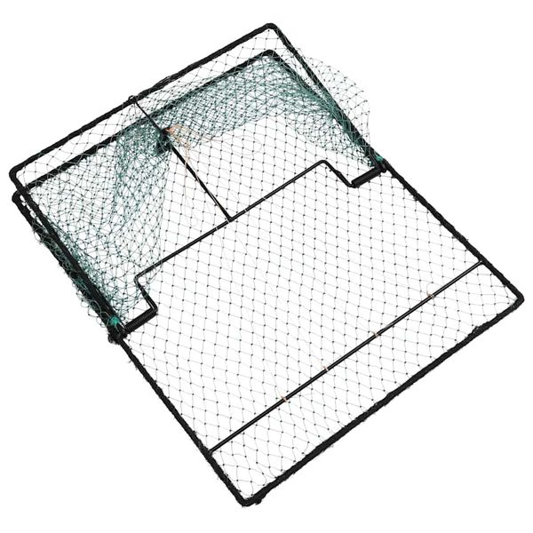 vidaXL Lapač vtákov Zelená 50 x 60 x 1,9 cm Polyetylén