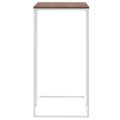 vidaXL Príručný stolík biely 40x30x59 cm spracované drevo