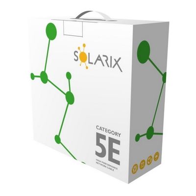 Kábel UTP CAT5E Solarix SXKD-5E-UTP-PVC 100m